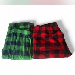Womens Plaid Pajama Pants 