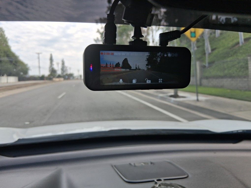 Dashcam .Dual Camera