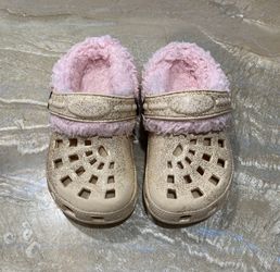 Cozy & Lined Clogs Shoes Cotton Candy For Girls size 26 