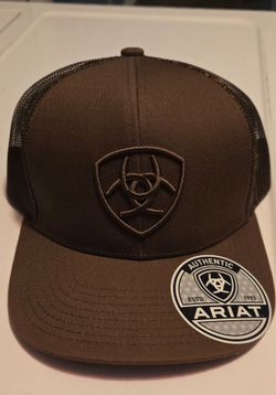 Ariat cap for men brown