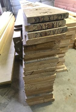 2x12x16 Wood/Madera/Lumber 2x12x16