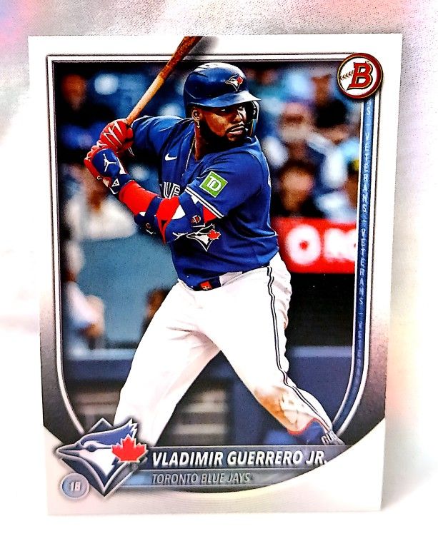 2025 Vladimir Guerrero Jr. Topps Bowman Toronto Blue Jays Baseball Card 