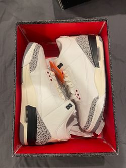 Air Jordan 3 white cement