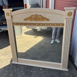 Antique Large Mirror