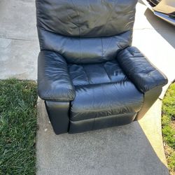 Leather Armchair, Good Condition