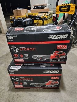 Echo eFORCE 56V Battery-Powered Blower 158MPH DPB-2500