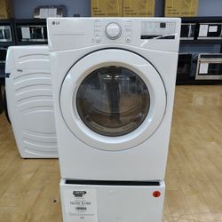 (Extra Storage Container $189.00) w/ LG 7.4 Cu. Ft. Vented Stackable Gas Dryer w/ Sensor Dry ($598.00)