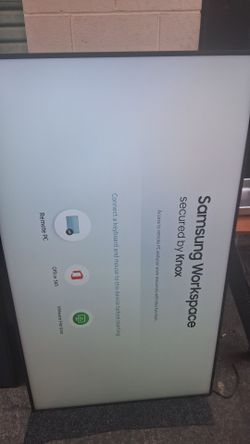 Samsung 65" 4K tv