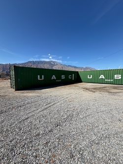 Storage shipping containers