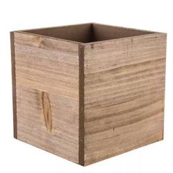 Wood flower boxes