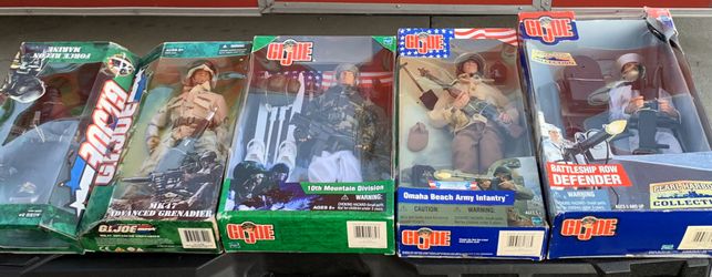 5-Collectible GI Joe 1/6 action figures