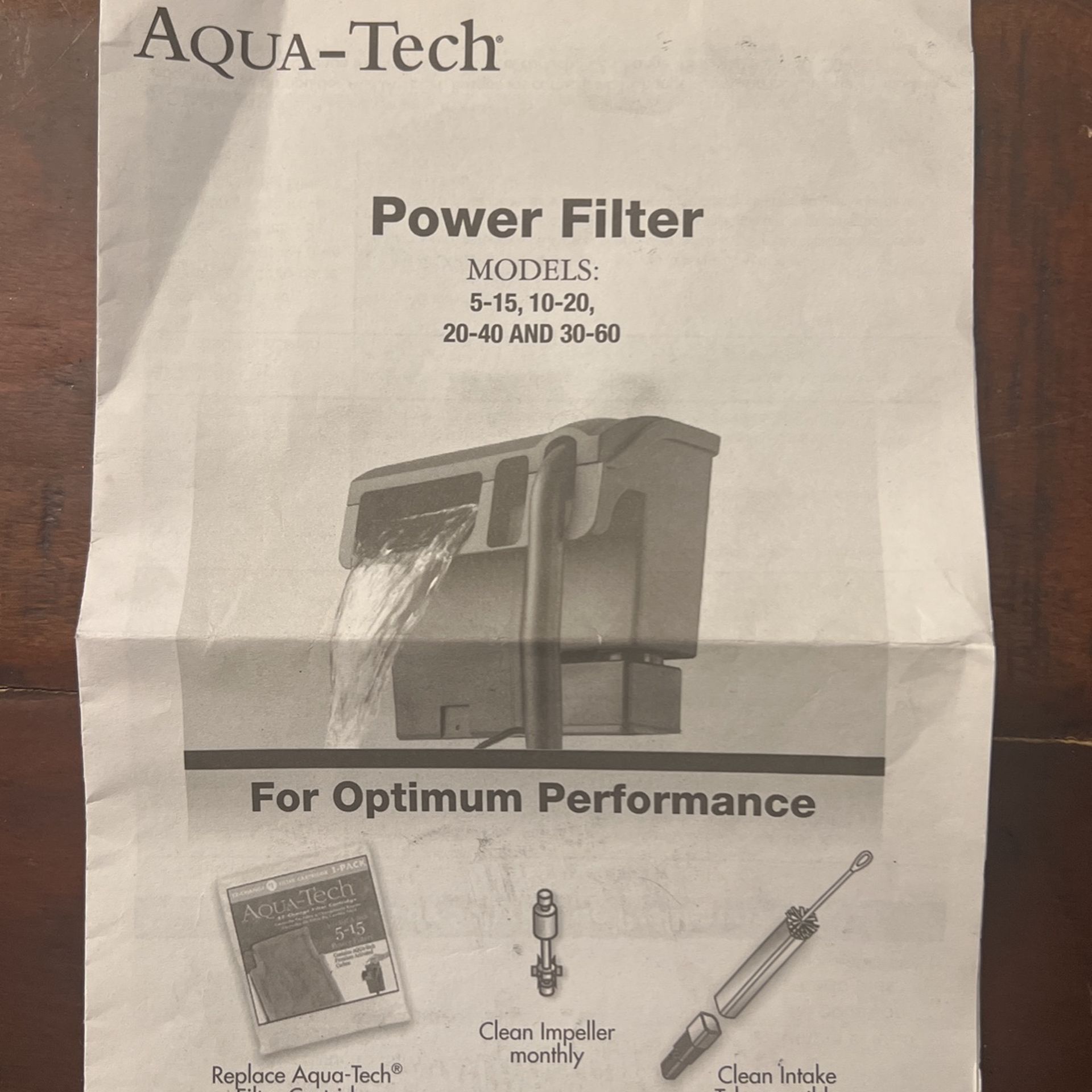AQUA-TECH FILTER CARTRIDGES 5-15