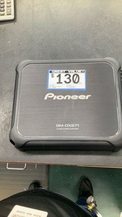 Pioneer GM-DX871 Class D Mono Amplifier
