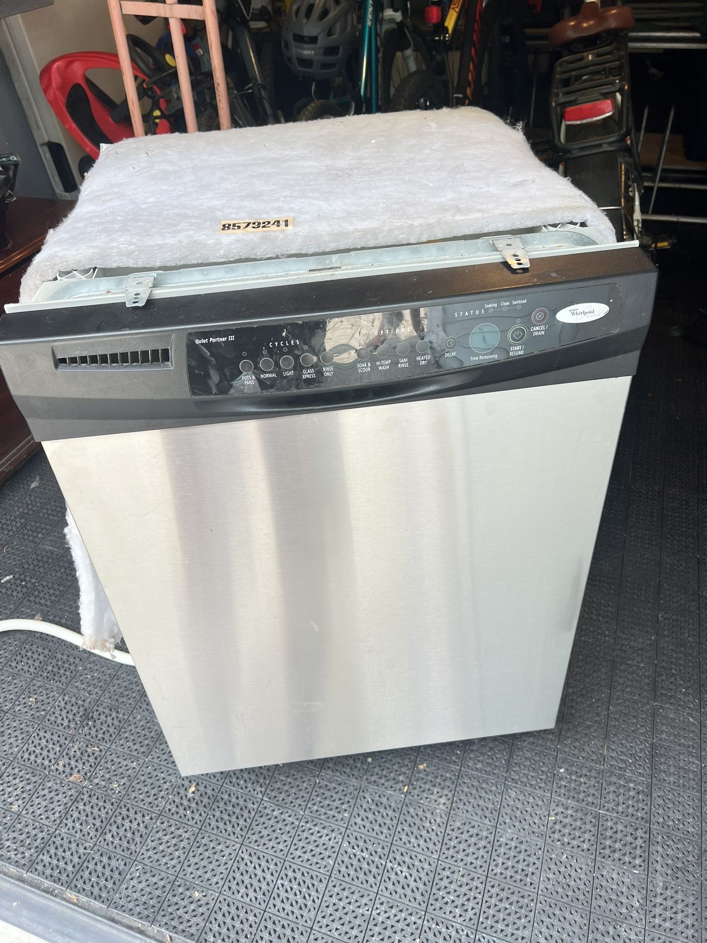 Free - Whirlpool Stainless Steel Dishwasher