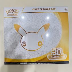 Pokemon 30th Celebration Elite Trainer Box ETB SEALED