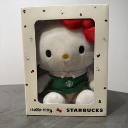 Starbucks Hello Kitty plushie