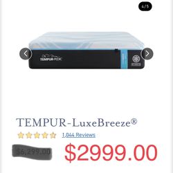 King Queen Size Tempurpedic ProAdapt,  ProBreeze,  LuxeBreeze Mattress  Pro Breeze /Luxe Adapt /Pro Adapt /Adapt /cloud /Tempur pedic contour Supreme 