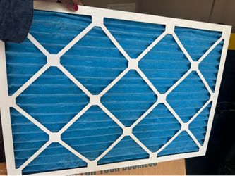 18in. x 25in. x 1in. Furnace air filter