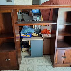 Home Entertainment Center In Great Condition 
