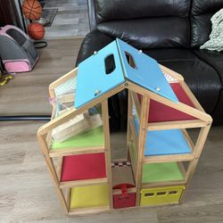 Wooden Playhouse for Toddler 