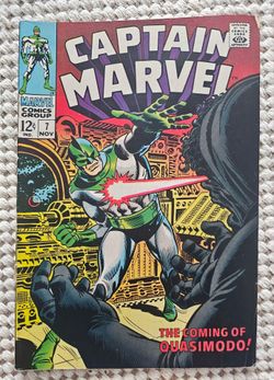 Captain Marvel. # 7  The coming of OUASIMODO
