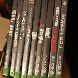 9 Xbox One Games Mint Condition See Discription For Titles 
