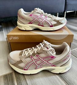Women's ASICS GEL-1130 Running Shoes - Oatmeal Peyote Pink - size 5, 7, 8, 8.5, 10.5, 11