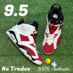 Size 9.5 Air Jordan 6 Retro “Carmine 2021” 🦀