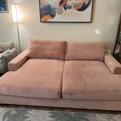 Joybird Anton Daybed (Giant Pink Luxury Couch!)