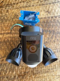 Ring Camera dual flood light (black finish)