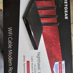 Net gear Nightgawk X4s Wifi Modem Router. Xfinity Comcast Spectrum Cox