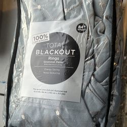 84” Rings Blackout Panels