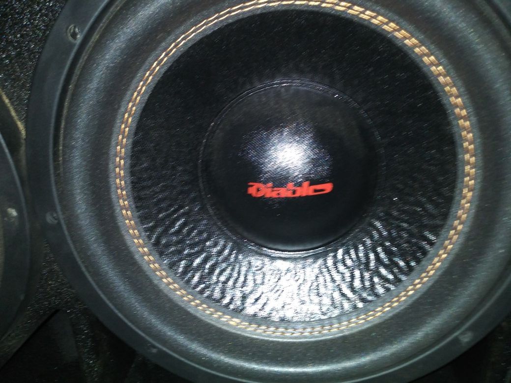 2 12 inch Diablo Subs in a SS PROBOX