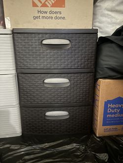 Brown 3 Drawer Dresser Organizer