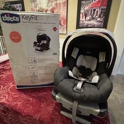 TODAY'S SPECIAL!!! $125: KeyFit Infant Car Seat and Base, Rear-Facing Seat for Infants 4-22 Ibs