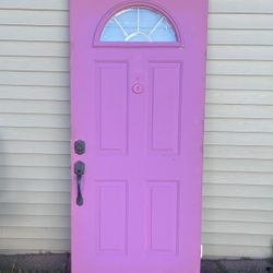 36" X 80" Steel Entry Door 