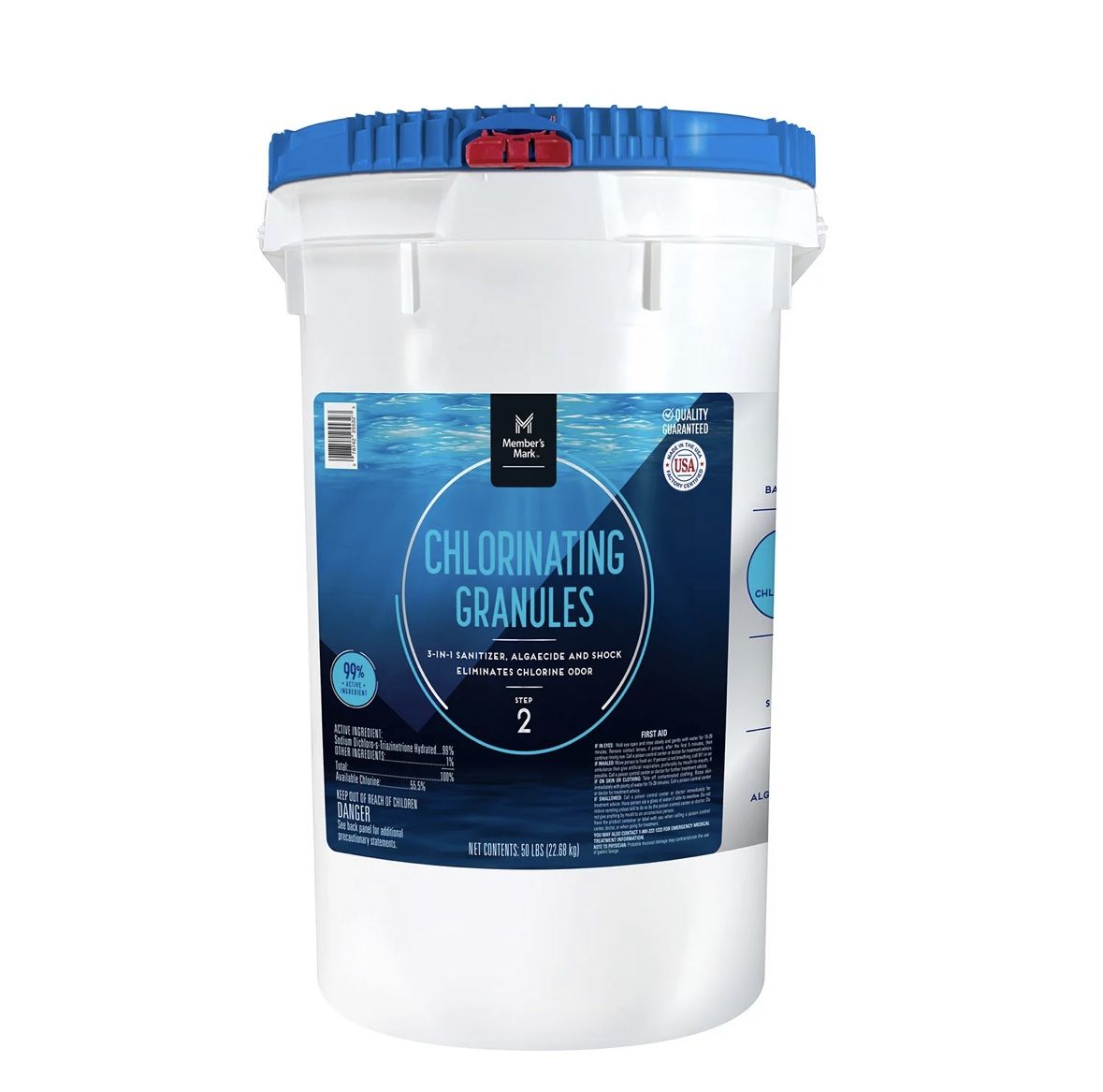 Members Mark Chlorinating Granules 50lbs Brand New