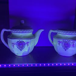 Uranium glaze porcline