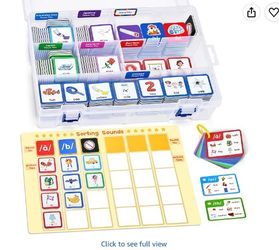 Kids Phonics Sorting Sounds Flash Card Set