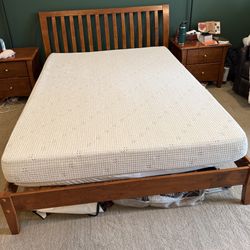 Bed Frame With Mattress