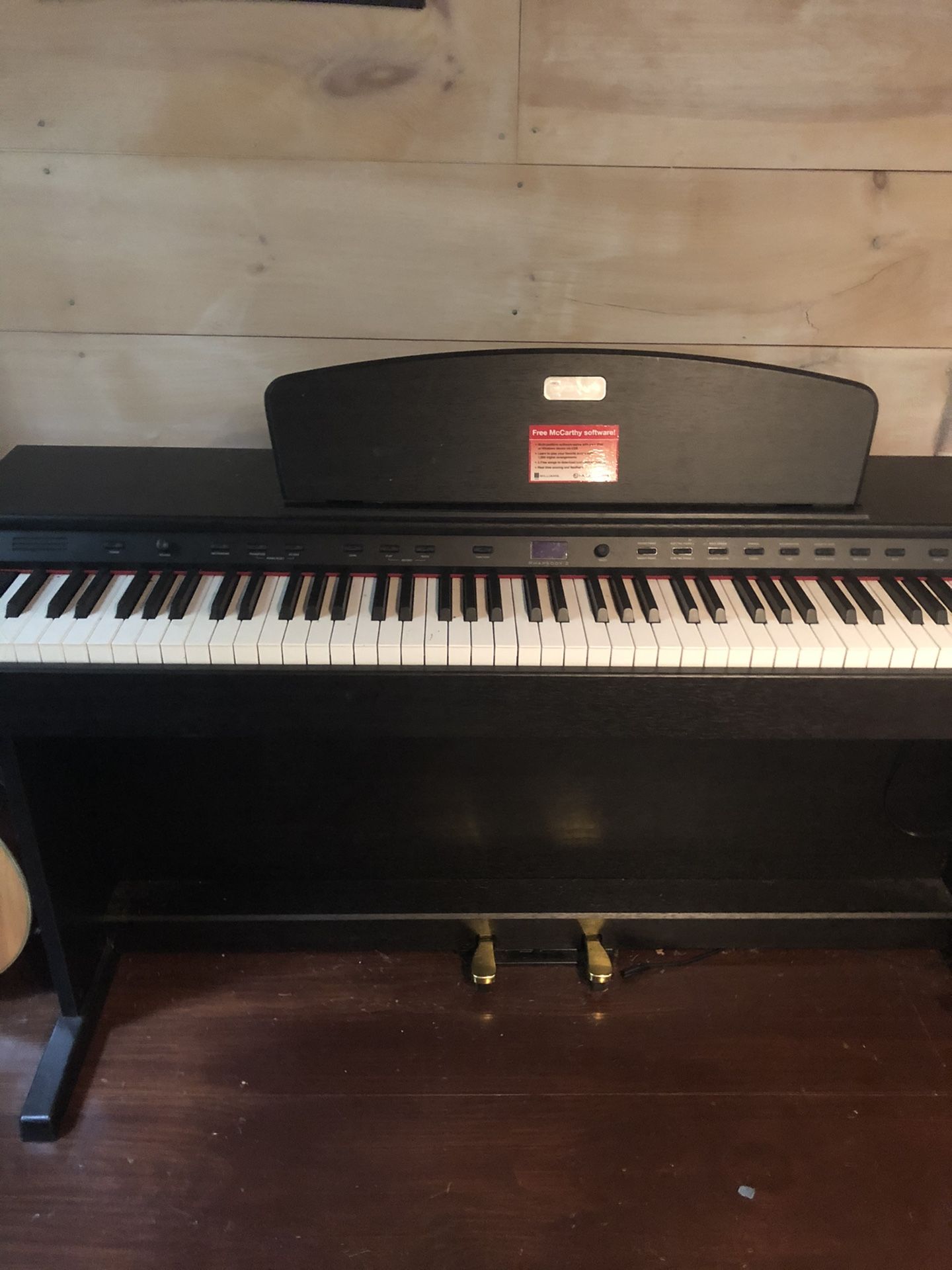 Williams Rhapsody 2 88-Key Console Digital Piano