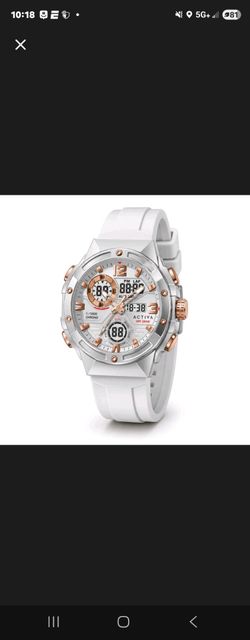 Activa X Invicta Digital Men's Watch - 51mm. White (ACW8118-002)