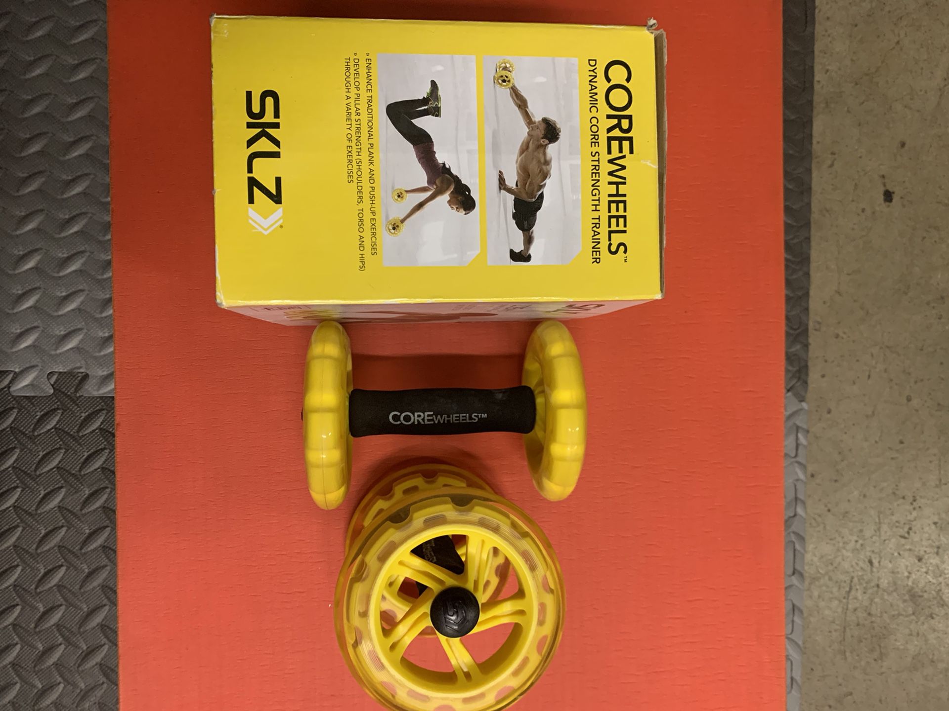 SKLZ Fitness Core Ab Wheels