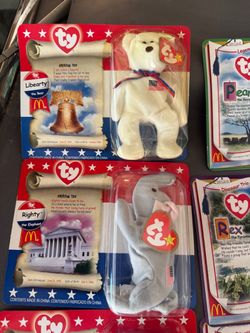 Ty McDonald's Beanie Babies American Trio Set