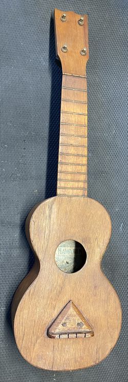 1920s Royal Hawaiian Koa Wood Soprano Uke Ukulele by Jonah Kumalae