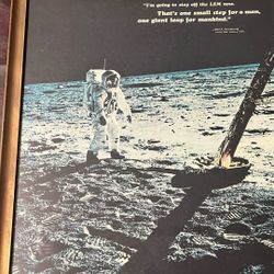 Framed Neil Armstrong Picture 