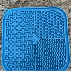 Lick Mat & Poop Bag Container 