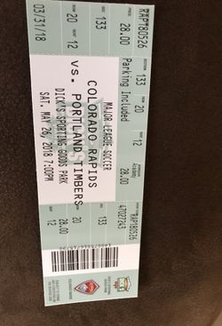 Colorado Rapids tickets