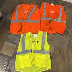 Clores Vest Construction Caution Protection