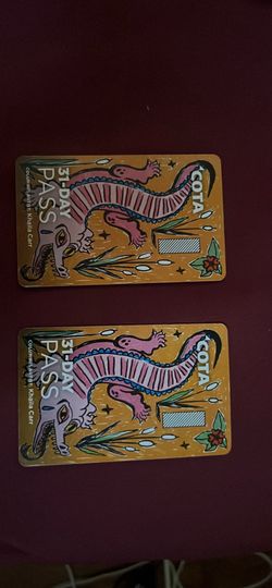 Two 31 cota day bus passes